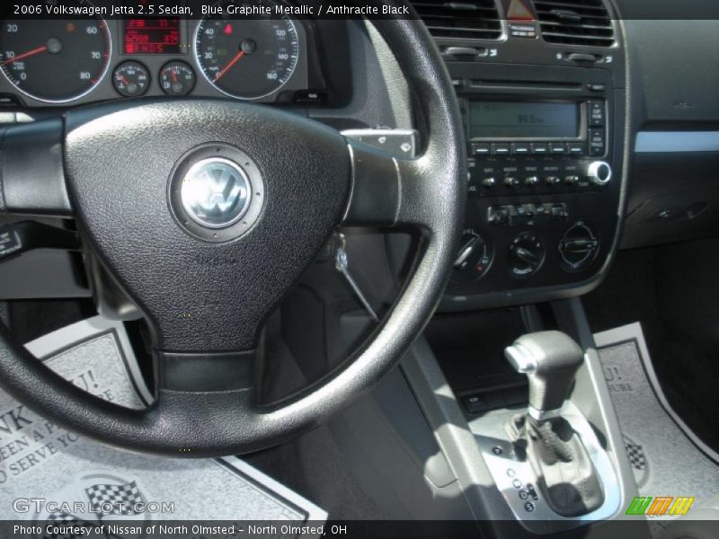 Blue Graphite Metallic / Anthracite Black 2006 Volkswagen Jetta 2.5 Sedan