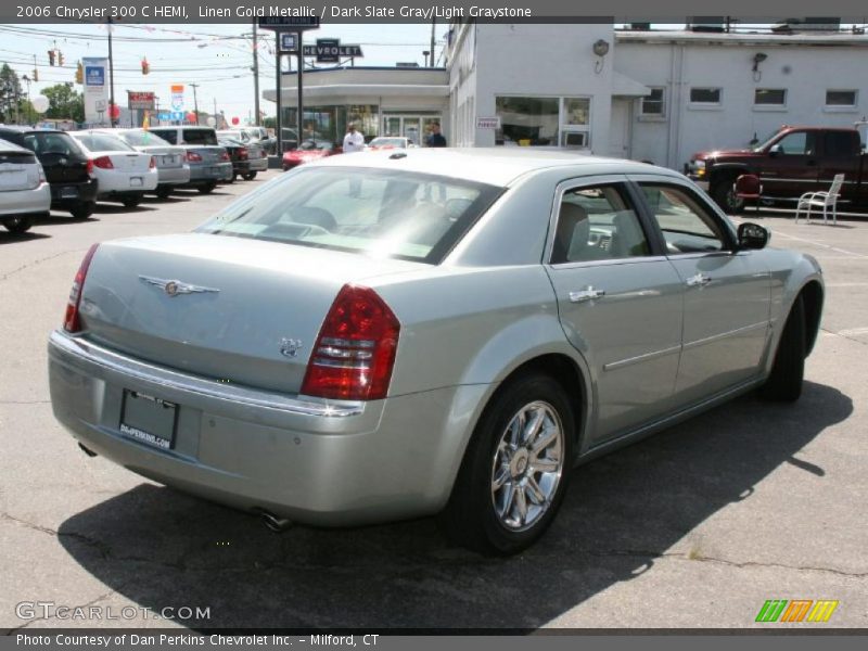 Linen Gold Metallic / Dark Slate Gray/Light Graystone 2006 Chrysler 300 C HEMI