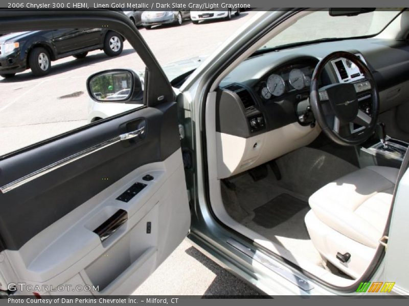 Linen Gold Metallic / Dark Slate Gray/Light Graystone 2006 Chrysler 300 C HEMI