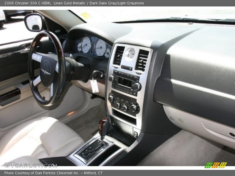Linen Gold Metallic / Dark Slate Gray/Light Graystone 2006 Chrysler 300 C HEMI