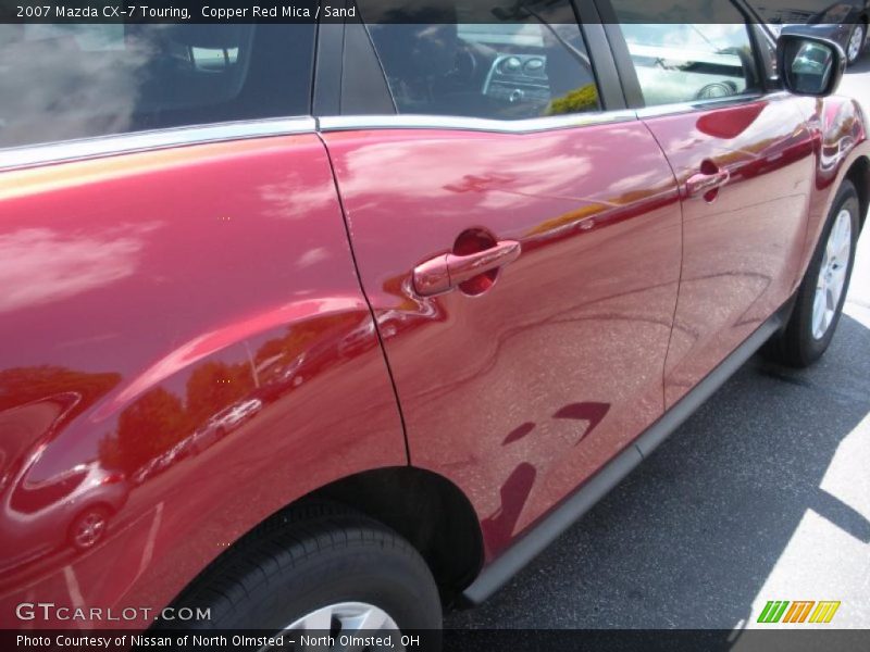 Copper Red Mica / Sand 2007 Mazda CX-7 Touring