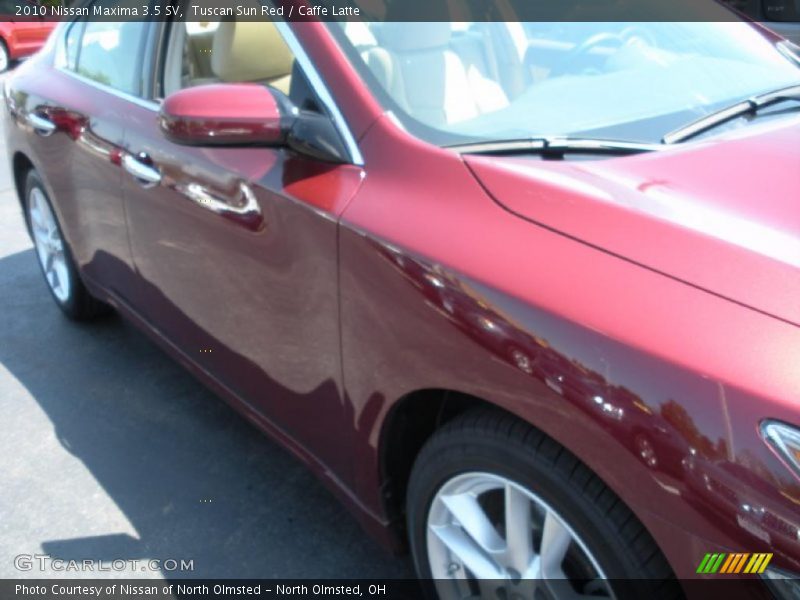Tuscan Sun Red / Caffe Latte 2010 Nissan Maxima 3.5 SV