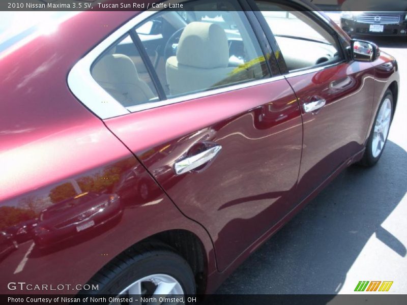 Tuscan Sun Red / Caffe Latte 2010 Nissan Maxima 3.5 SV
