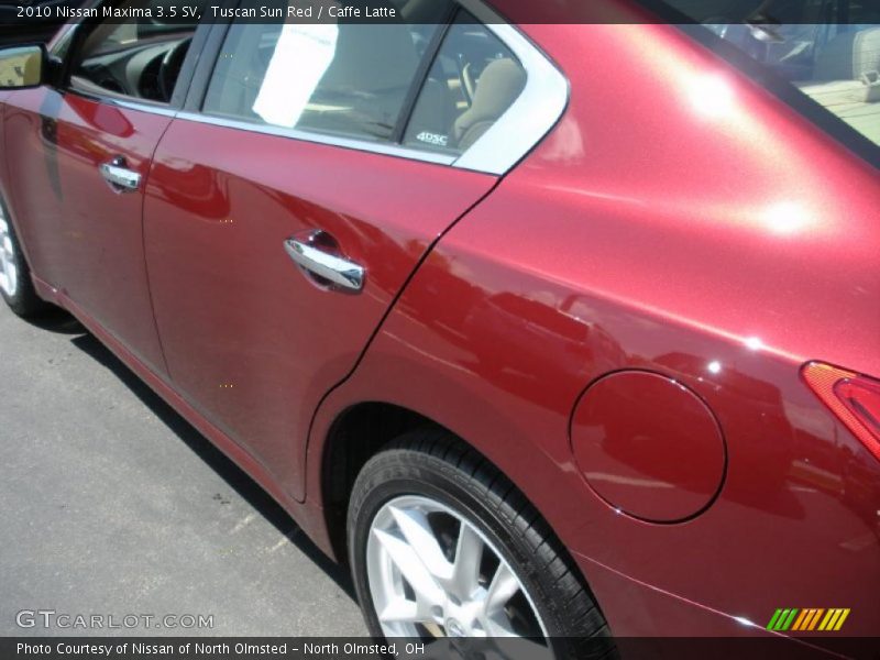 Tuscan Sun Red / Caffe Latte 2010 Nissan Maxima 3.5 SV