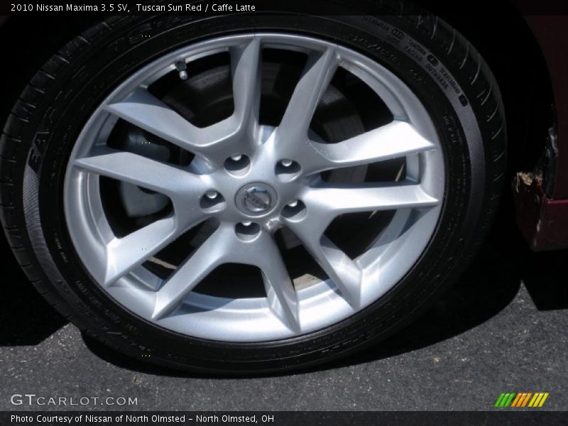 Tuscan Sun Red / Caffe Latte 2010 Nissan Maxima 3.5 SV