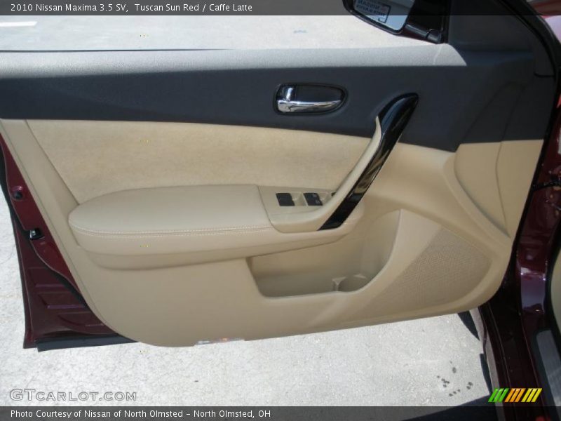 Tuscan Sun Red / Caffe Latte 2010 Nissan Maxima 3.5 SV