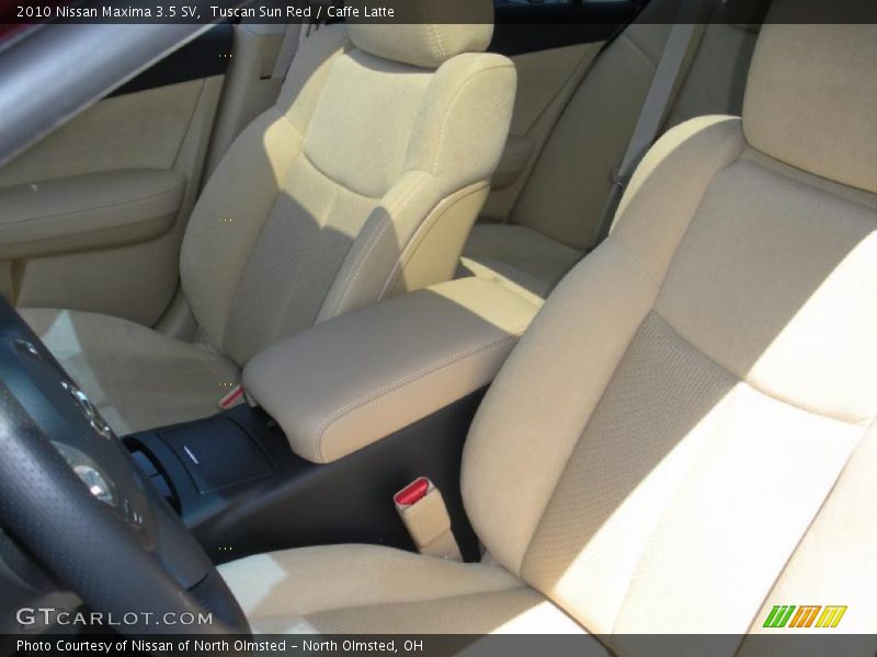 Tuscan Sun Red / Caffe Latte 2010 Nissan Maxima 3.5 SV