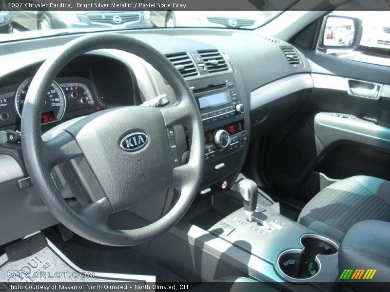 Bright Silver Metallic / Pastel Slate Gray 2007 Chrysler Pacifica