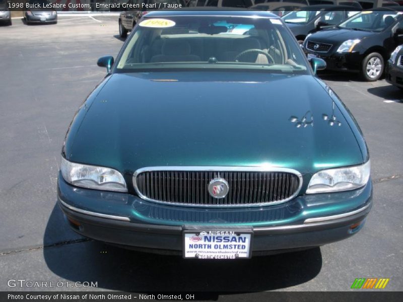 Emerald Green Pearl / Taupe 1998 Buick LeSabre Custom