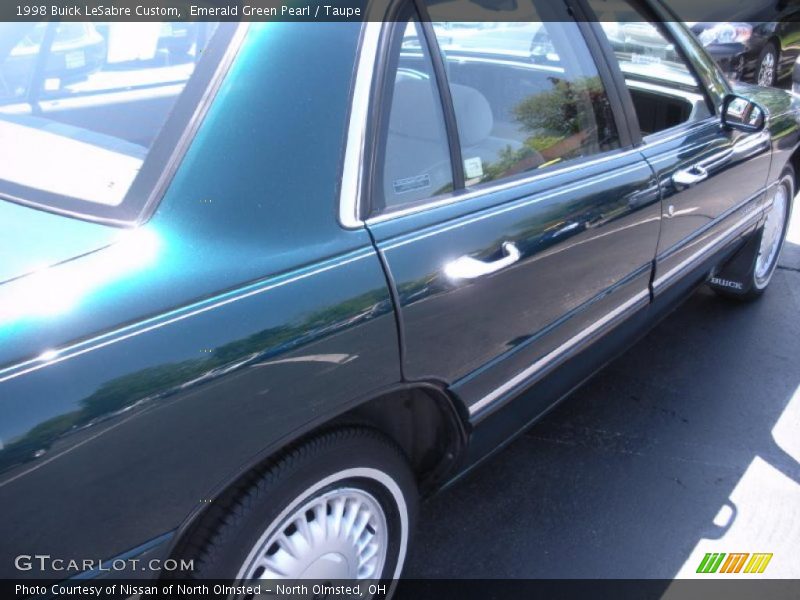 Emerald Green Pearl / Taupe 1998 Buick LeSabre Custom