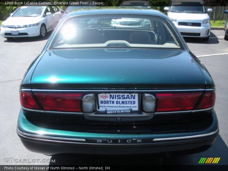 Emerald Green Pearl / Taupe 1998 Buick LeSabre Custom