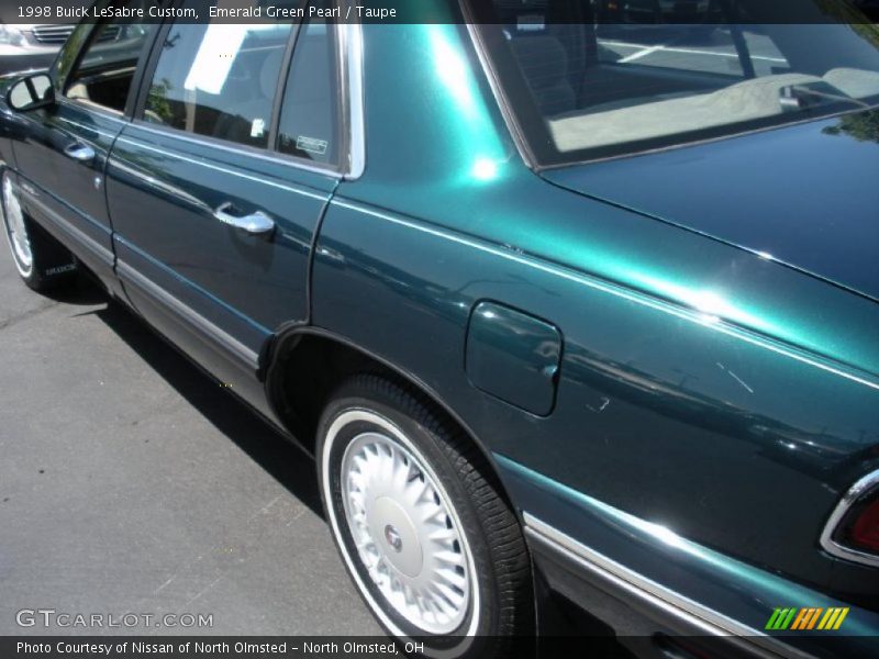 Emerald Green Pearl / Taupe 1998 Buick LeSabre Custom