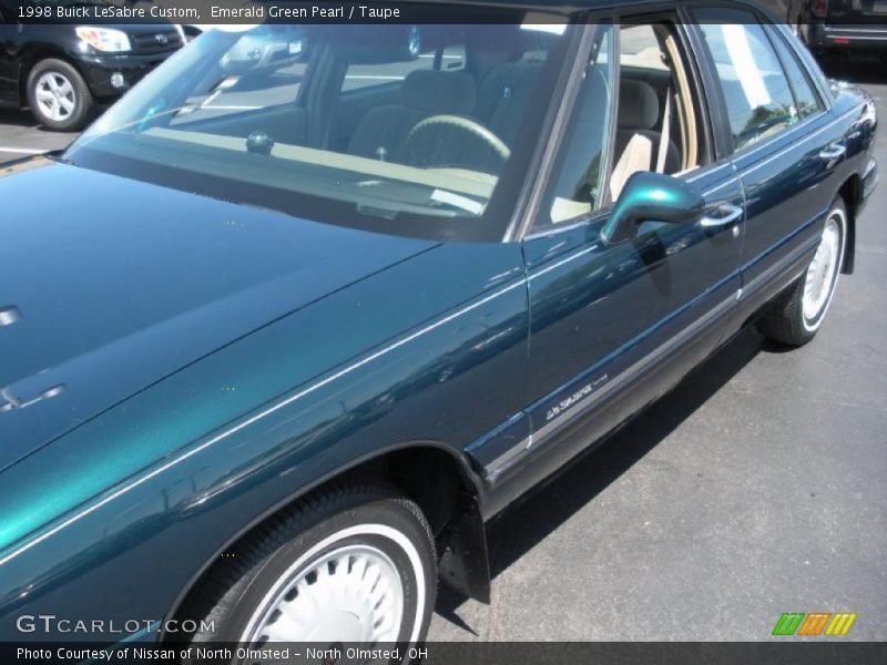 Emerald Green Pearl / Taupe 1998 Buick LeSabre Custom