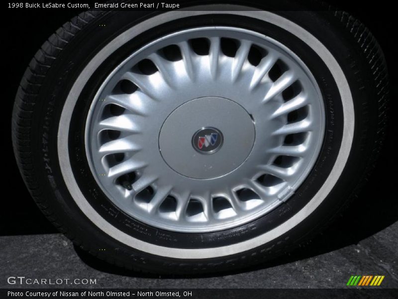 Emerald Green Pearl / Taupe 1998 Buick LeSabre Custom