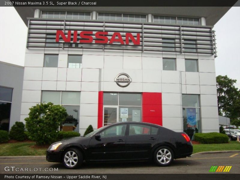 Super Black / Charcoal 2007 Nissan Maxima 3.5 SL