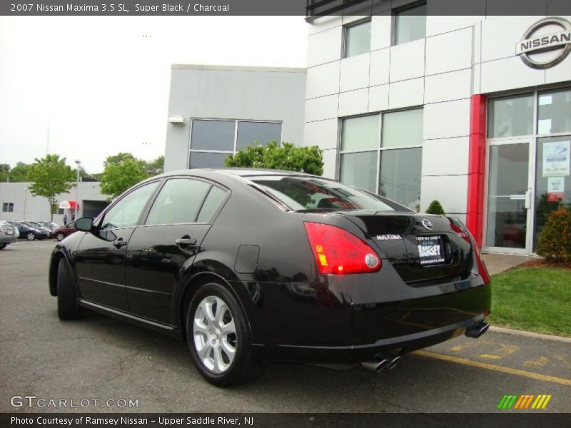 Super Black / Charcoal 2007 Nissan Maxima 3.5 SL