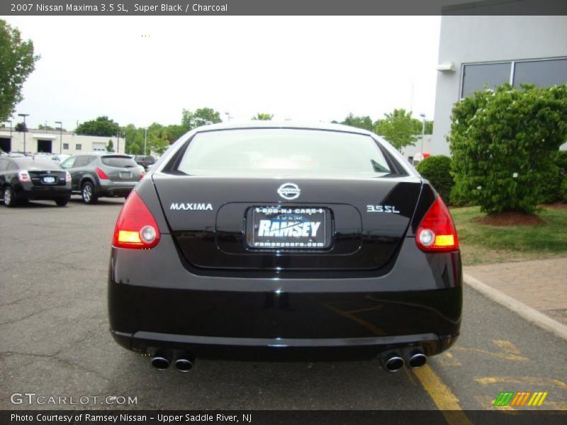 Super Black / Charcoal 2007 Nissan Maxima 3.5 SL