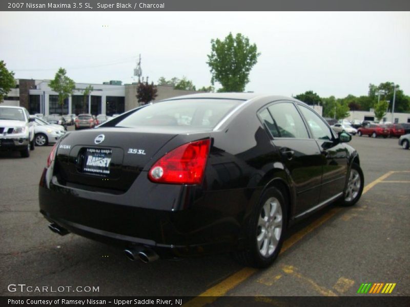 Super Black / Charcoal 2007 Nissan Maxima 3.5 SL