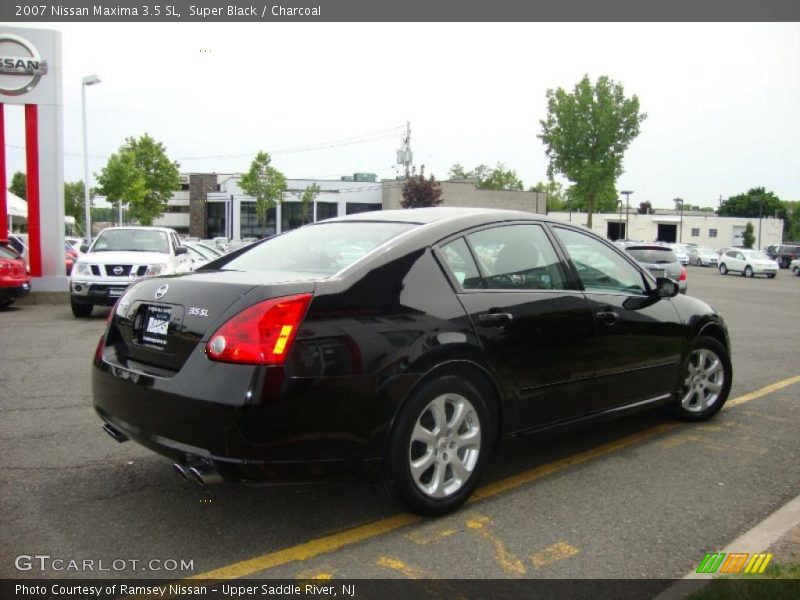 Super Black / Charcoal 2007 Nissan Maxima 3.5 SL