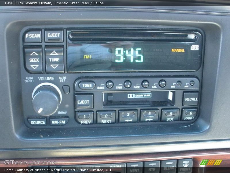 Emerald Green Pearl / Taupe 1998 Buick LeSabre Custom
