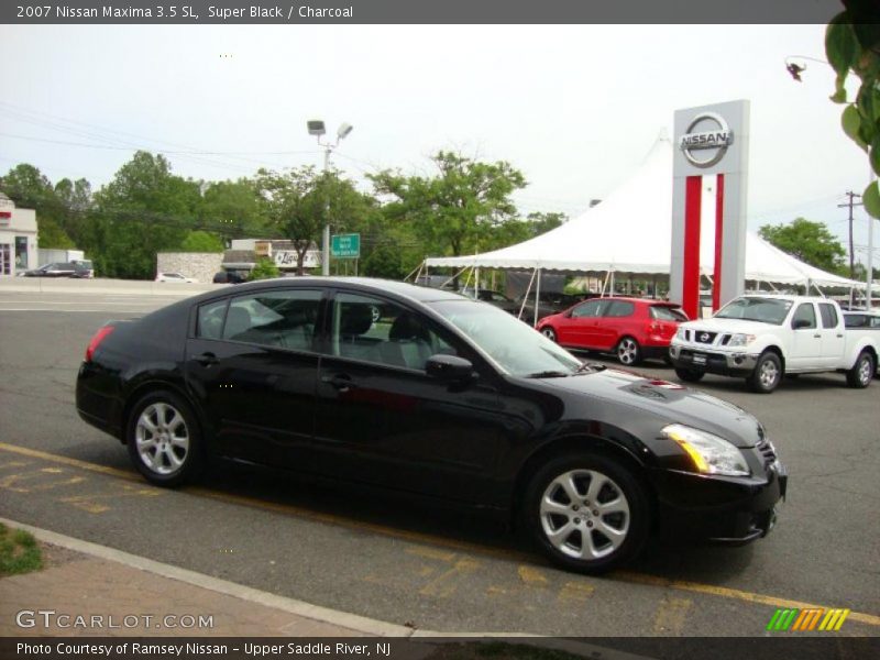 Super Black / Charcoal 2007 Nissan Maxima 3.5 SL