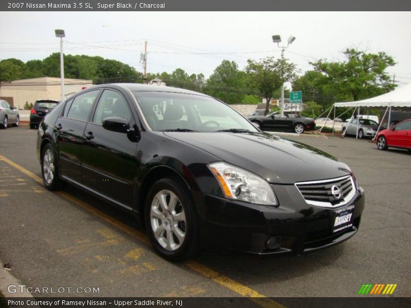 Super Black / Charcoal 2007 Nissan Maxima 3.5 SL