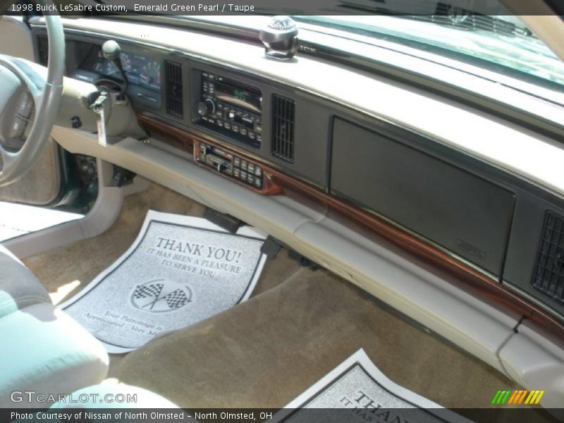 Emerald Green Pearl / Taupe 1998 Buick LeSabre Custom