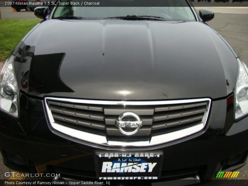 Super Black / Charcoal 2007 Nissan Maxima 3.5 SL