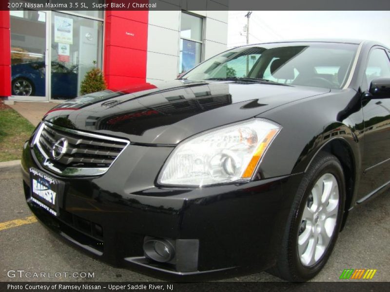 Super Black / Charcoal 2007 Nissan Maxima 3.5 SL