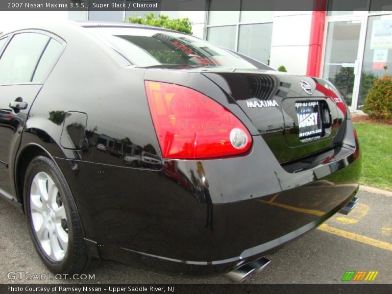 Super Black / Charcoal 2007 Nissan Maxima 3.5 SL