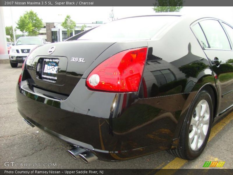 Super Black / Charcoal 2007 Nissan Maxima 3.5 SL