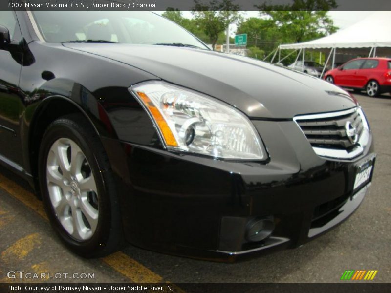 Super Black / Charcoal 2007 Nissan Maxima 3.5 SL