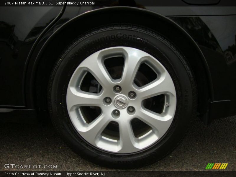 Super Black / Charcoal 2007 Nissan Maxima 3.5 SL