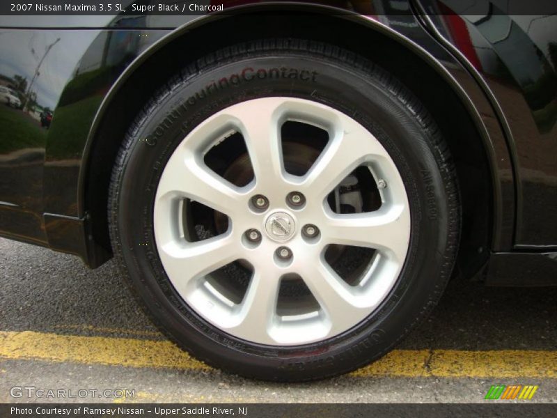 Super Black / Charcoal 2007 Nissan Maxima 3.5 SL