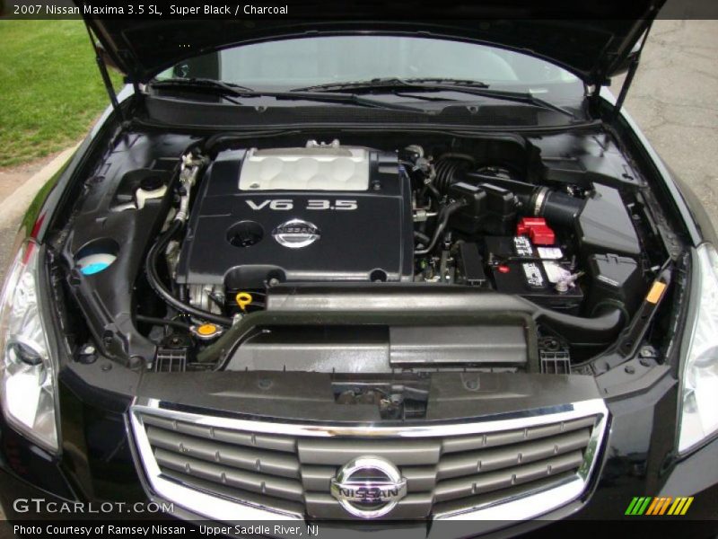Super Black / Charcoal 2007 Nissan Maxima 3.5 SL