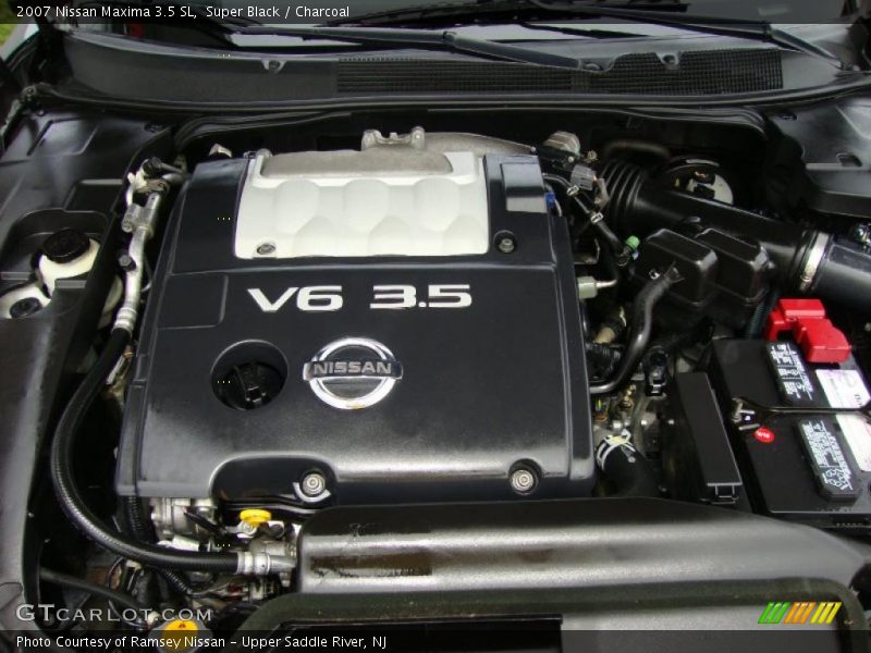 Super Black / Charcoal 2007 Nissan Maxima 3.5 SL