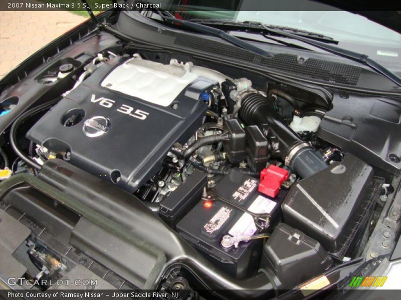 Super Black / Charcoal 2007 Nissan Maxima 3.5 SL