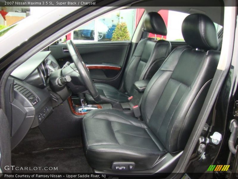Super Black / Charcoal 2007 Nissan Maxima 3.5 SL