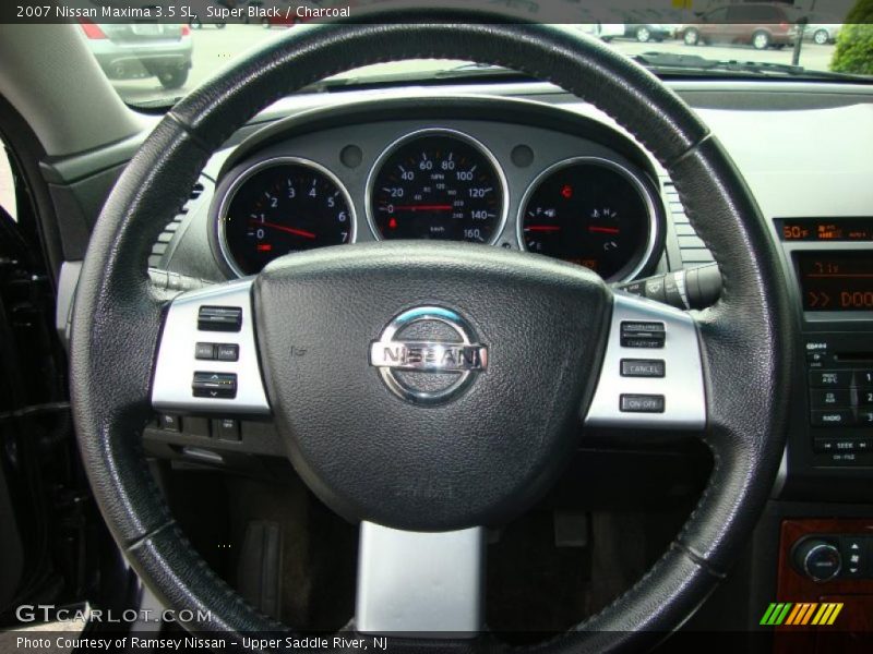 Super Black / Charcoal 2007 Nissan Maxima 3.5 SL