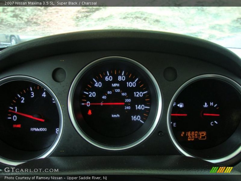 Super Black / Charcoal 2007 Nissan Maxima 3.5 SL