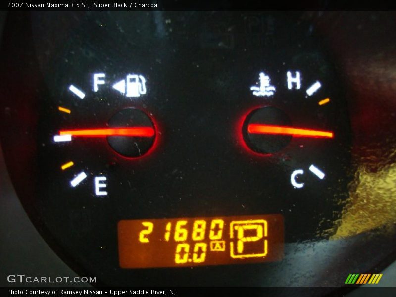 Super Black / Charcoal 2007 Nissan Maxima 3.5 SL