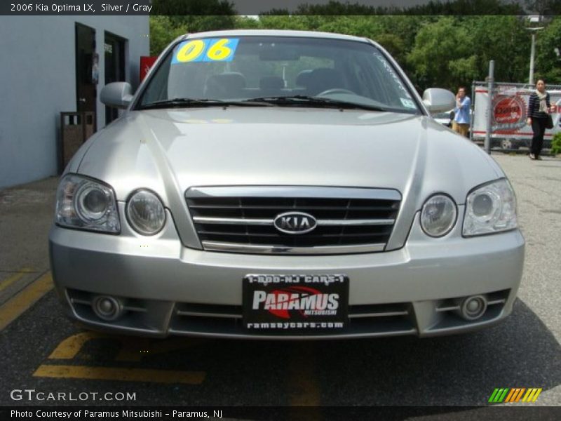 Silver / Gray 2006 Kia Optima LX