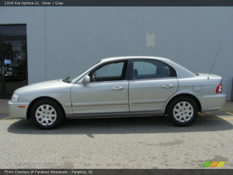 Silver / Gray 2006 Kia Optima LX