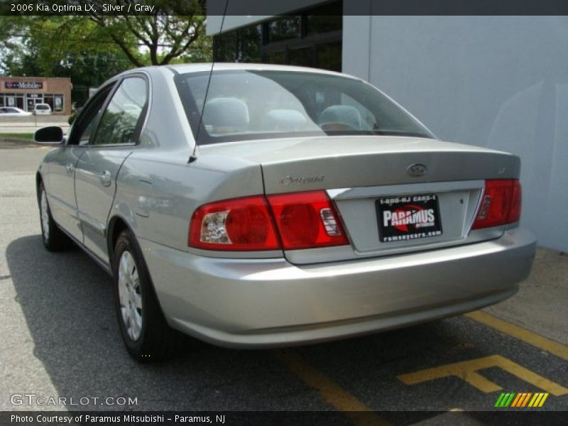 Silver / Gray 2006 Kia Optima LX