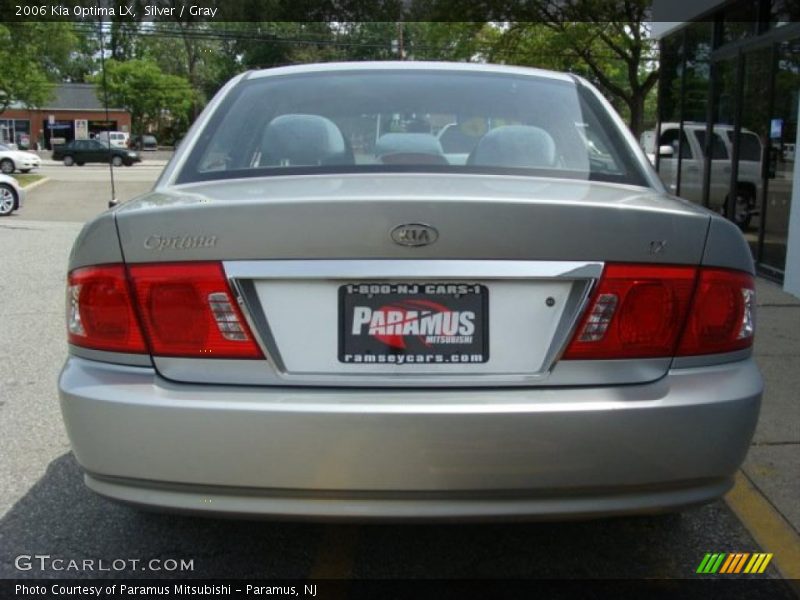 Silver / Gray 2006 Kia Optima LX