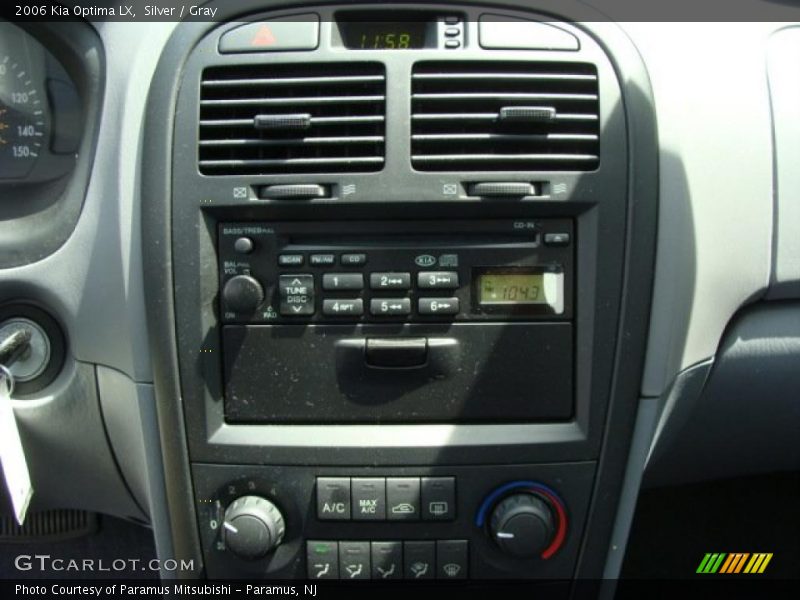 Silver / Gray 2006 Kia Optima LX