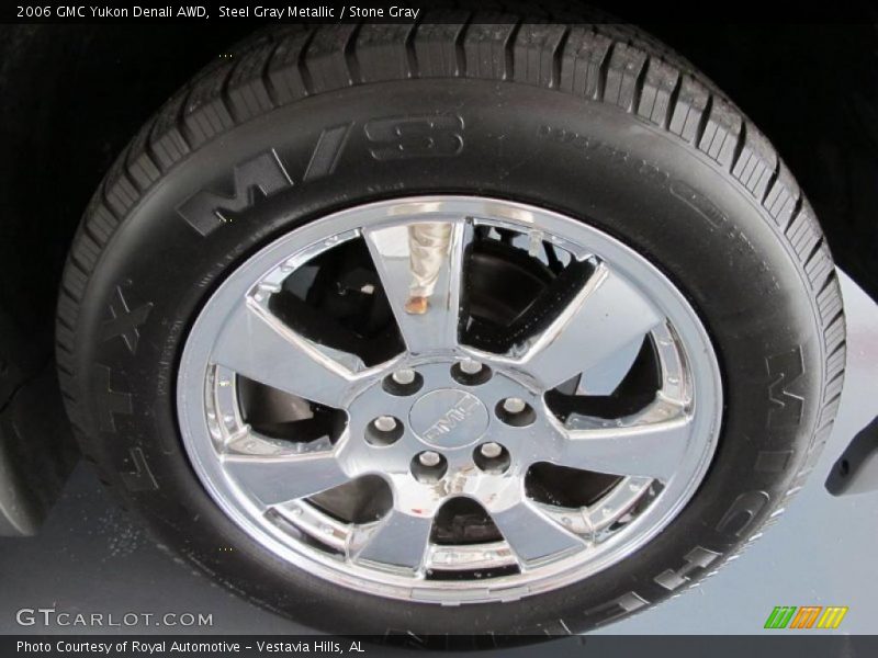 Steel Gray Metallic / Stone Gray 2006 GMC Yukon Denali AWD
