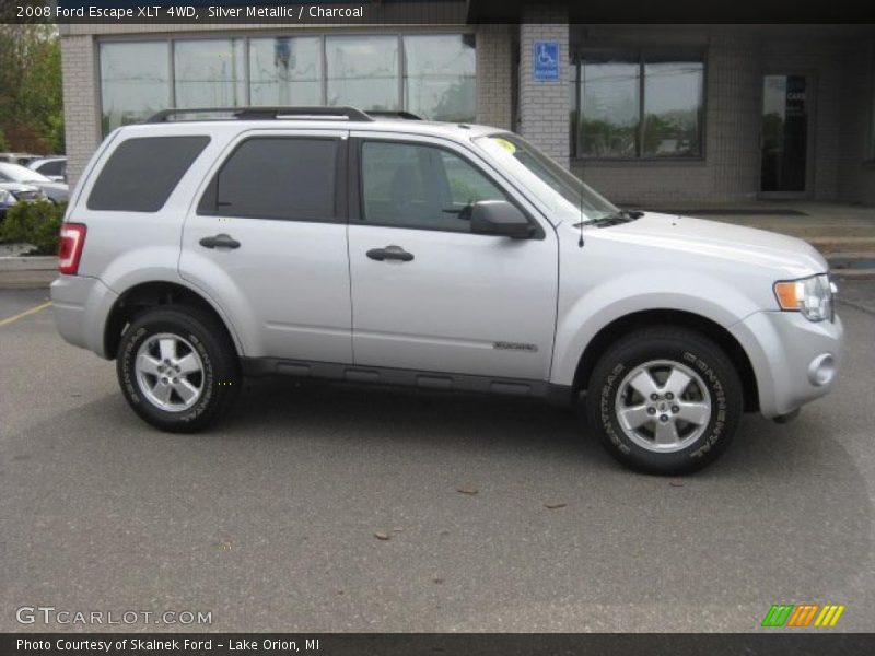 Silver Metallic / Charcoal 2008 Ford Escape XLT 4WD