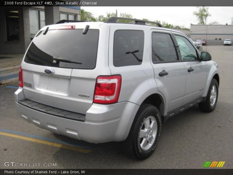 Silver Metallic / Charcoal 2008 Ford Escape XLT 4WD
