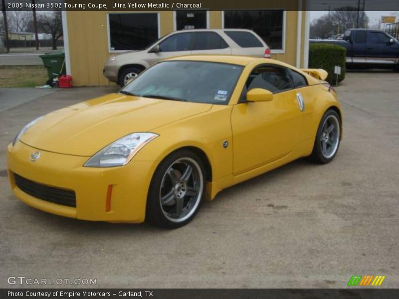 Ultra Yellow Metallic / Charcoal 2005 Nissan 350Z Touring Coupe